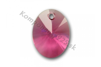 6028 Xilion Oval Rose 18mm Obrázok pre 6028 Xilion Oval Rose 18mm