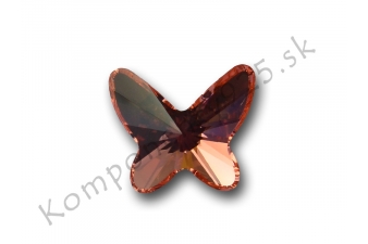 Obrázok pre 2854 Butterfly Light Rose 12mm 